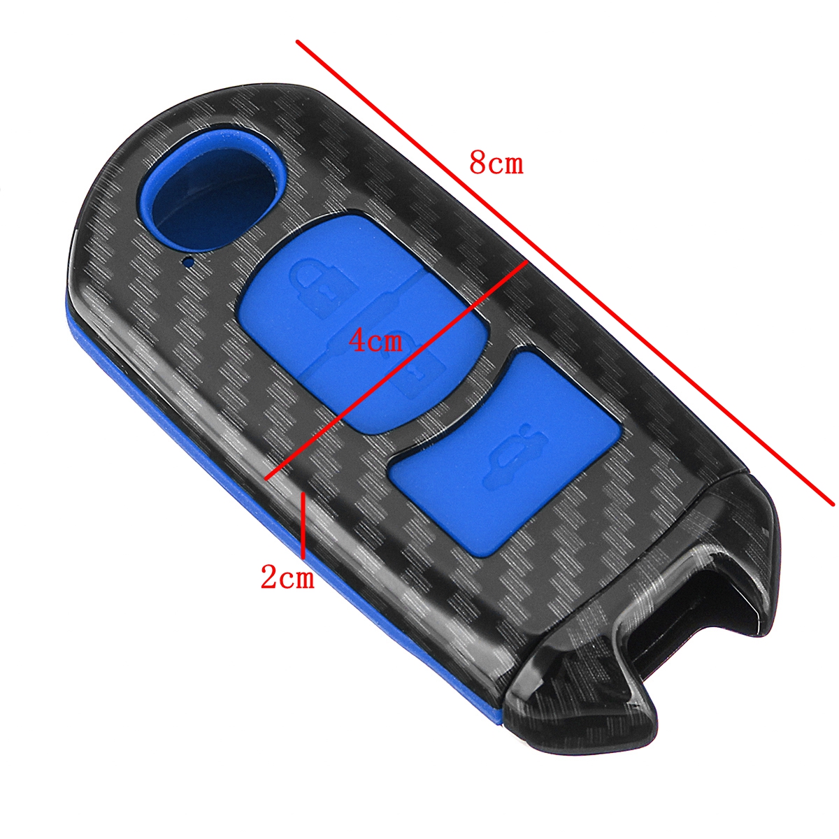 ABS-Carbon-Fiber-Remote-Smart-Car-Key-CaseBag-Cover-Fob-Shell-for-Mazda-356CX3CX5-1314345