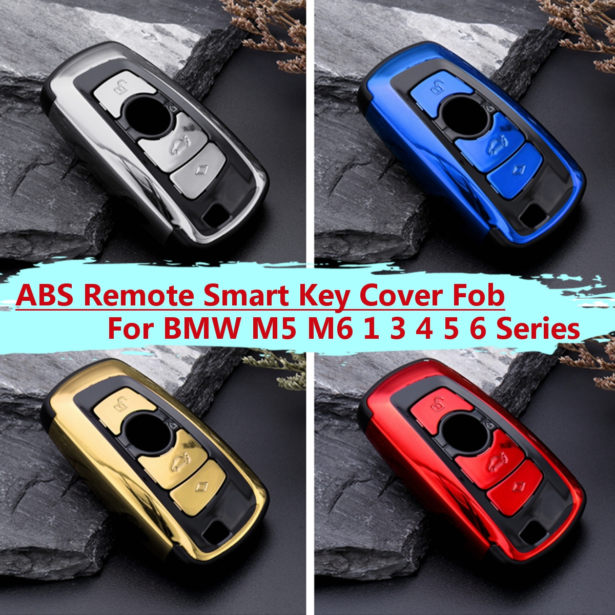 ABS-Remote-Smart-Key-Cover-Fob-Case-Shell-For-BMW-M5-M6-1-3-4-5-6-Series-1657412