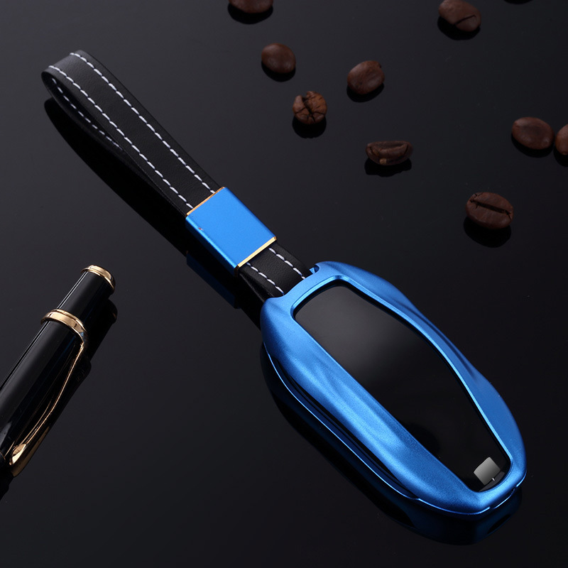 Aluminum-Alloy-Car-Key-Case-Protector-Cover-Remote-Control-Fob-For-Tesla-Model-S-2012-2020--Model-3--1368059