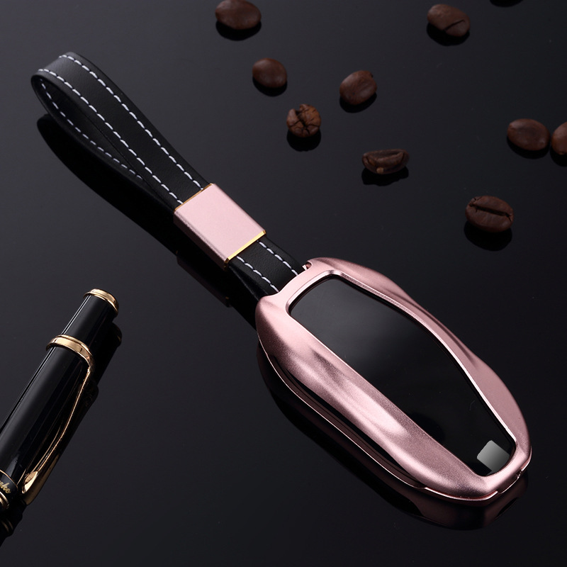 Aluminum-Alloy-Car-Key-Case-Protector-Cover-Remote-Control-Fob-For-Tesla-Model-S-2012-2020--Model-3--1368059