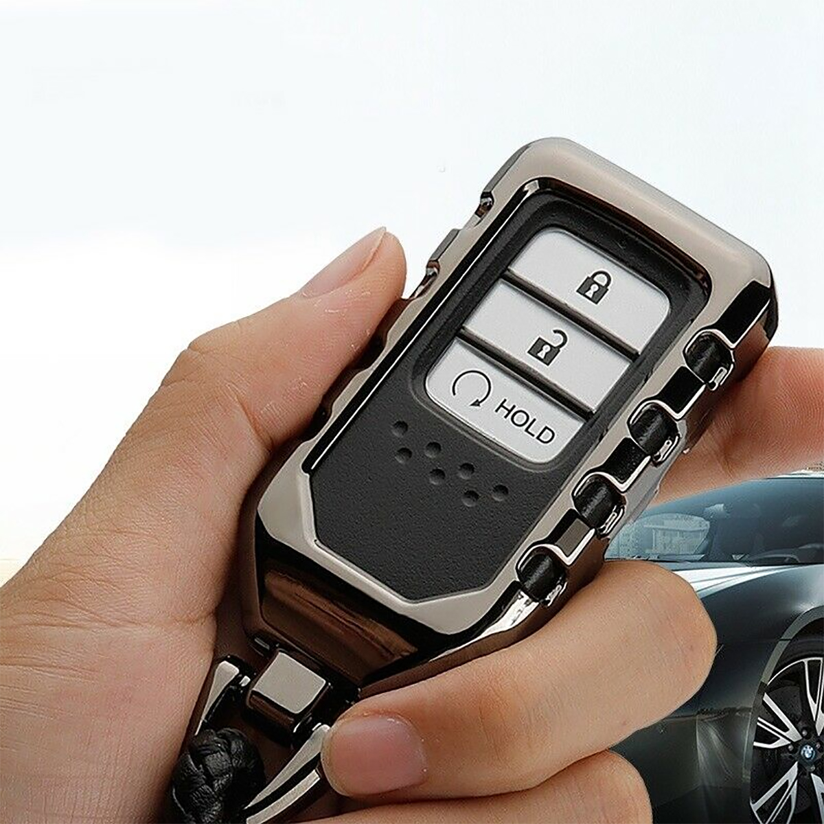 Car-Key-Cover-Case-Holder-Protector-Accessories-Black-For-Honda-Accord-2018-2019-1669766