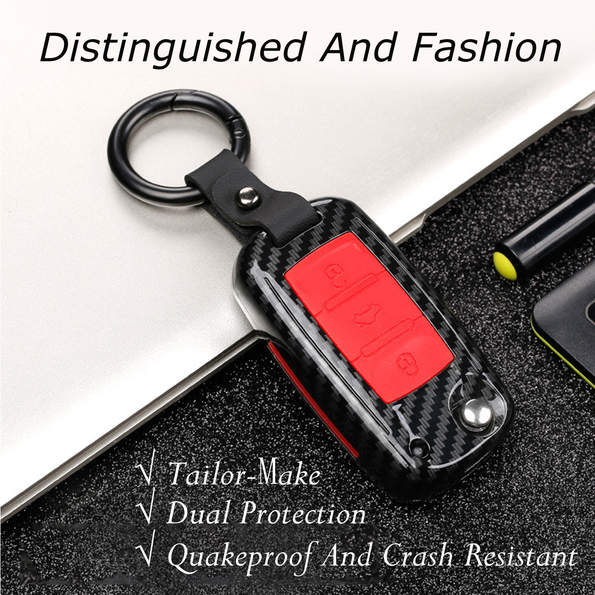 Car-Key-Cover-Silicone-Protective-Case-With-Belt-Buckle-Suitable-For-VolkswagenGolfJettaSkoda-1750132