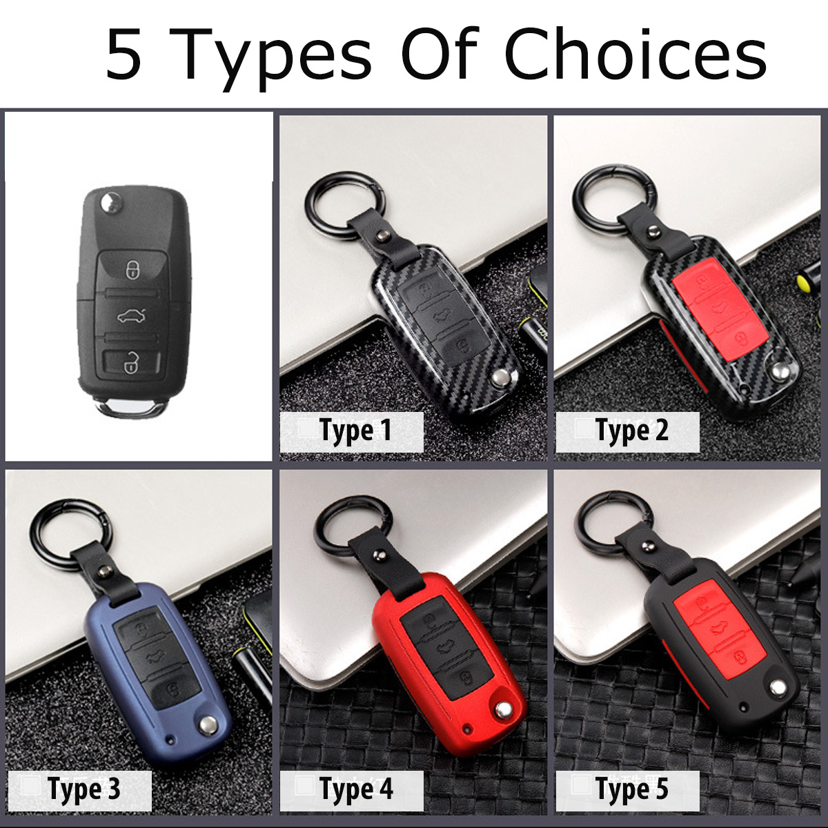 Car-Key-Cover-Silicone-Protective-Case-With-Belt-Buckle-Suitable-For-VolkswagenGolfJettaSkoda-1750132