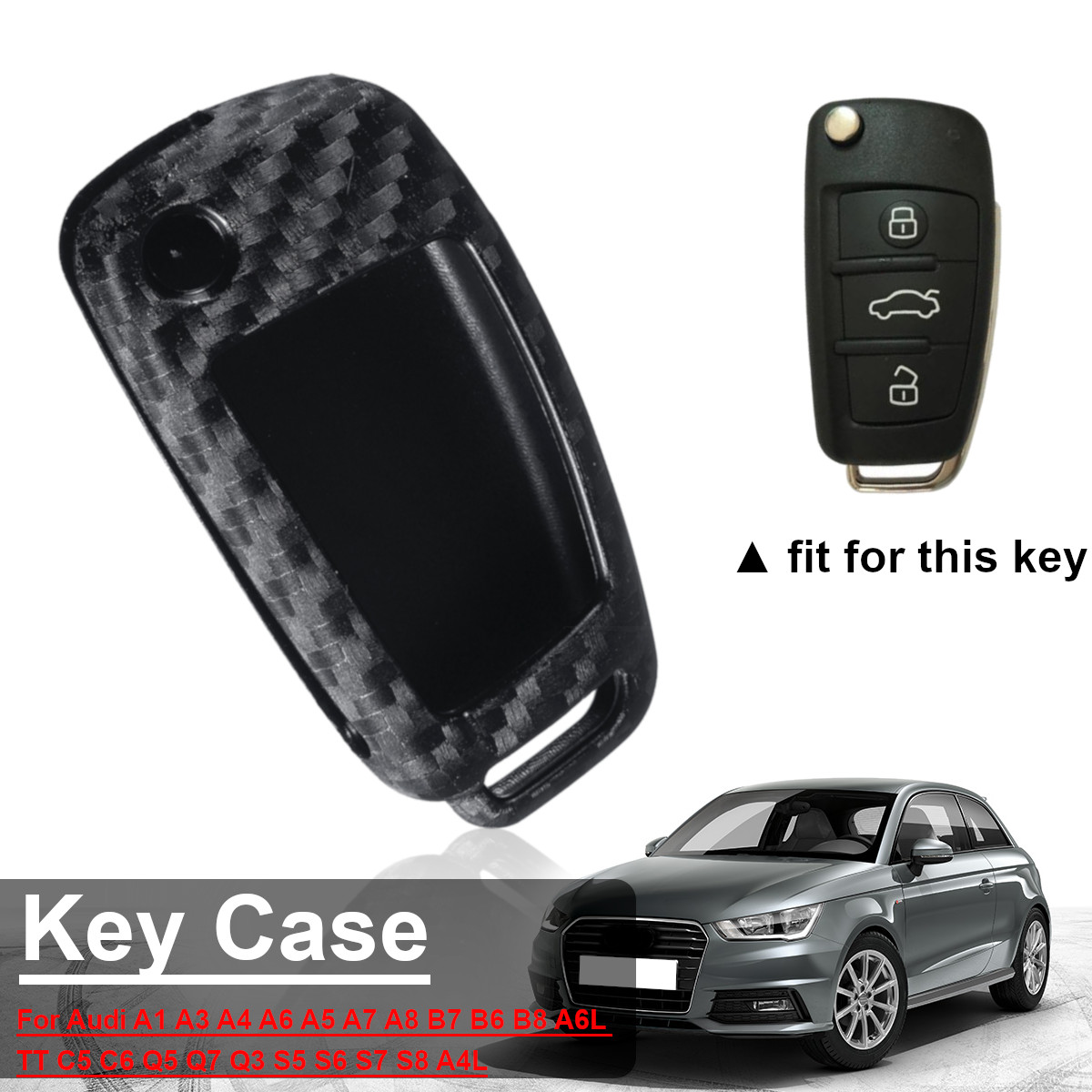 Car-Styling-Auto-Fold-Carbon-Fiber-Grain-Shell-Protection-Cover-Case-For-Audi-A3-A4-TT-A4L-A6L-Q7-Q5-1581964