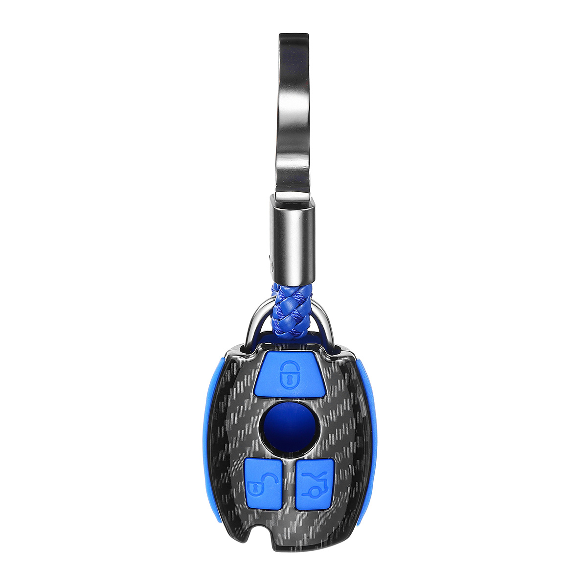 Carbon-Fiber-Key-Fob-Remote-Case-Cover-3-Buttons-For-Mercedes-A-C-E-S-CLK-1764698