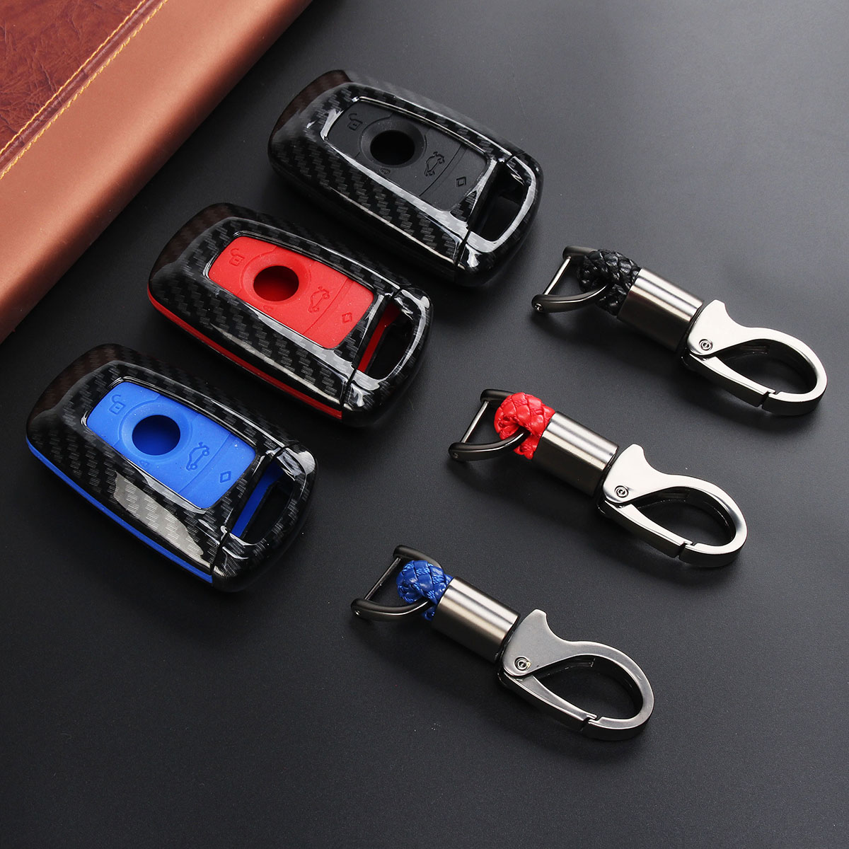 Carbon-Fiber-Remote-Key-Fob-Case-Shell-Cover-For-BMW-1-2-3-4-5-6-7-Series-AU-1669828