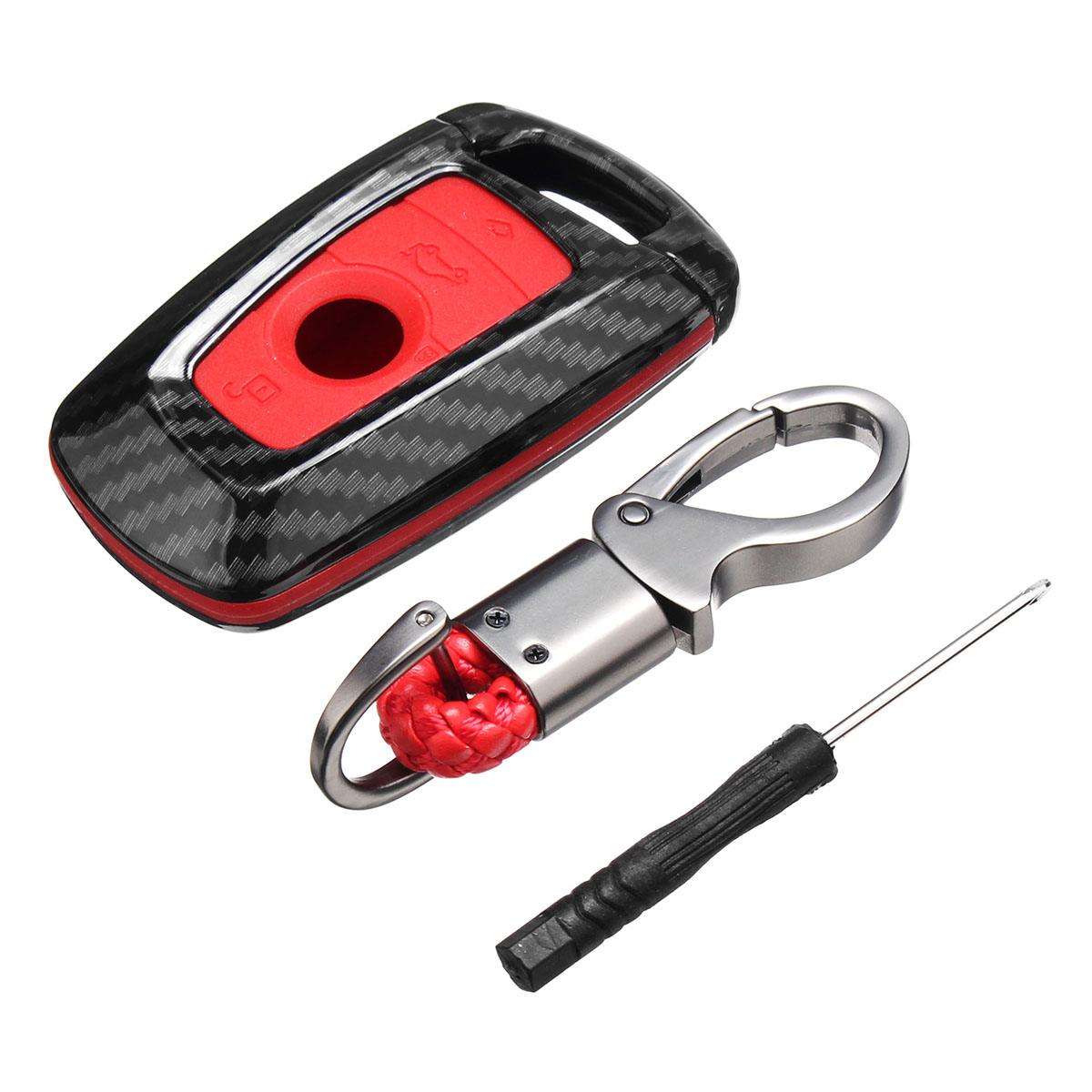 Carbon-Fiber-Remote-Key-Fob-Case-Shell-Cover-For-BMW-1-2-3-4-5-6-7-Series-AU-1669828