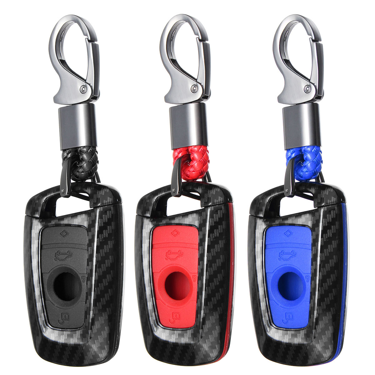 Carbon-Fiber-Remote-Key-Fob-Case-Shell-Cover-For-BMW-1-2-3-4-5-6-7-Series-AU-1669828