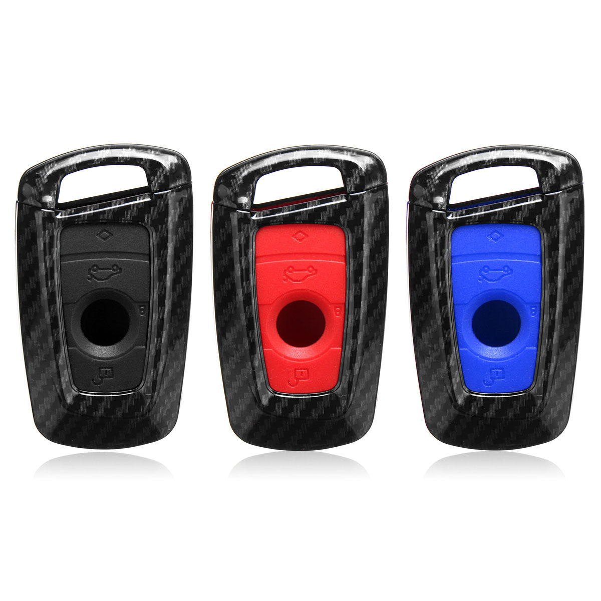 Carbon-Fiber-Remote-Key-Fob-Case-Shell-Cover-For-BMW-1-2-3-4-5-6-7-Series-AU-1669828