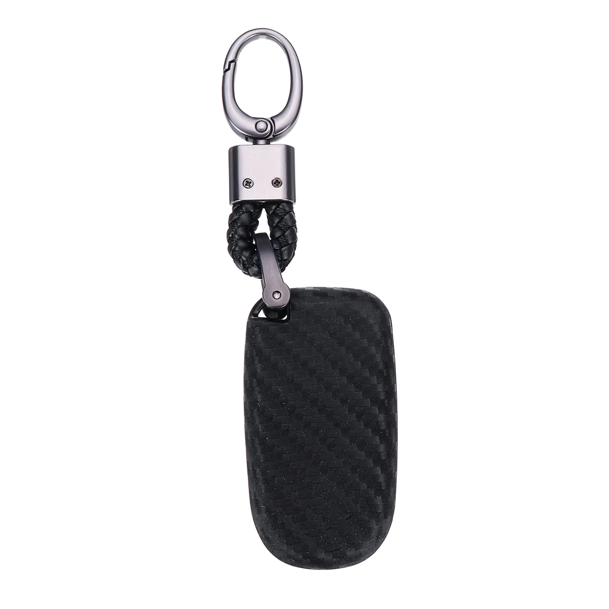 Carbon-Silicone-Remote-Smart-Key-Fob-Cover-with-Keychain-For-JeepDodgeChrysler-1659532