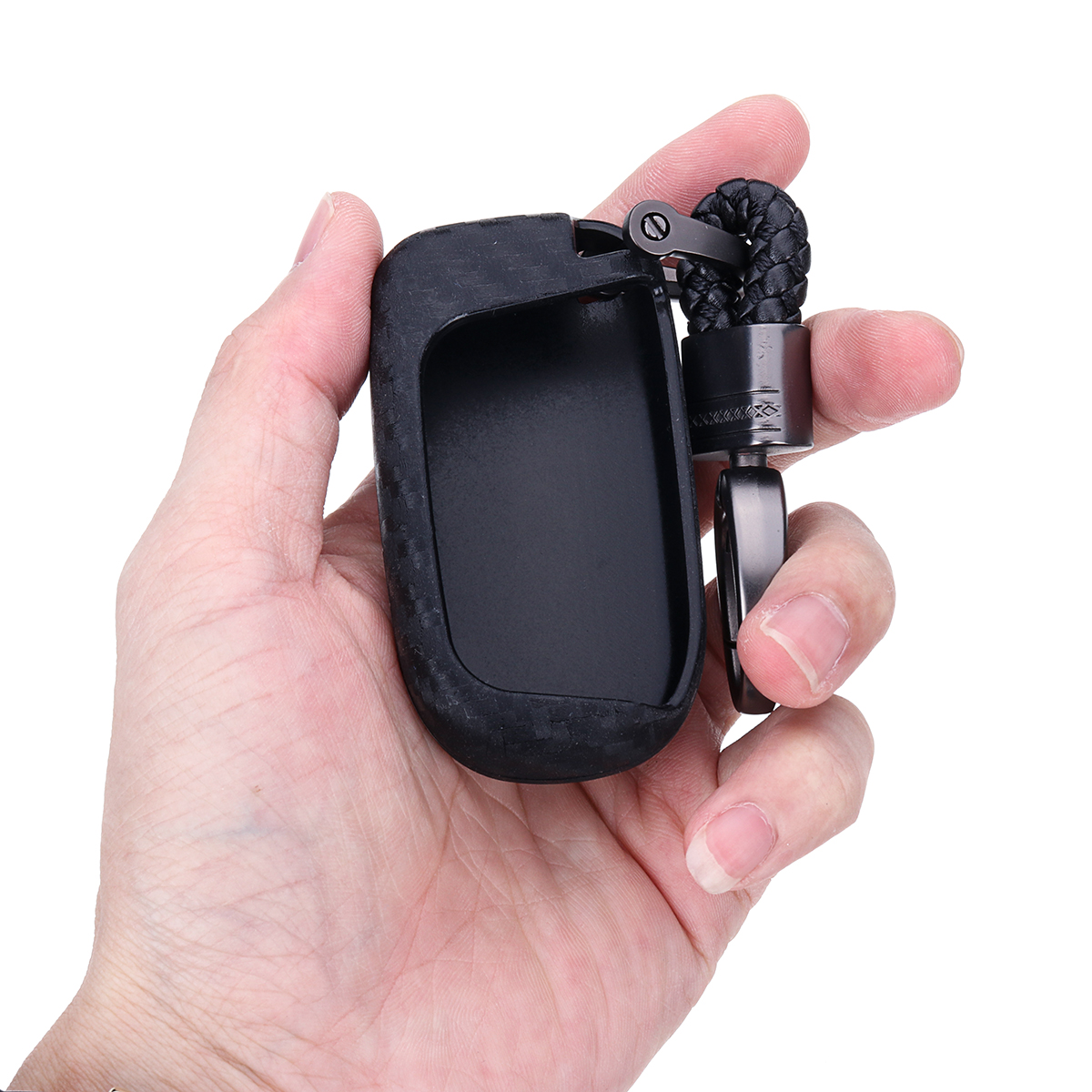 Carbon-Silicone-Remote-Smart-Key-Fob-Cover-with-Keychain-For-JeepDodgeChrysler-1659532