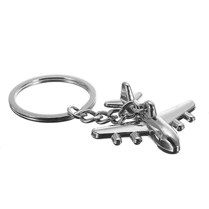Creative-Personalized-Gift-Aircraft-Metal-Key-Chain-Ring-Pedant-1173644