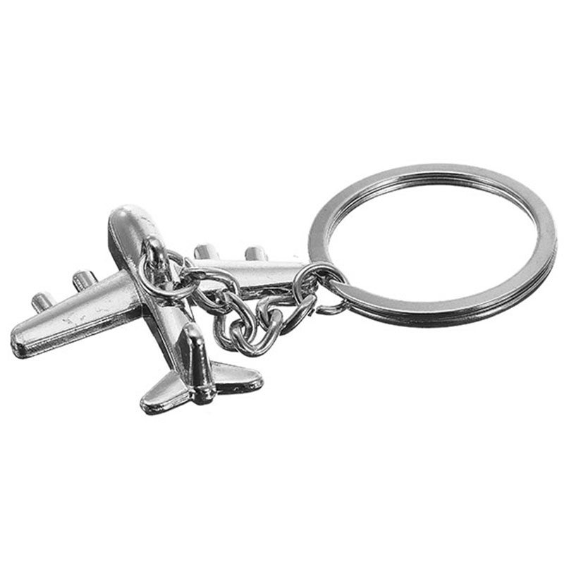 Creative-Personalized-Gift-Aircraft-Metal-Key-Chain-Ring-Pedant-1173644