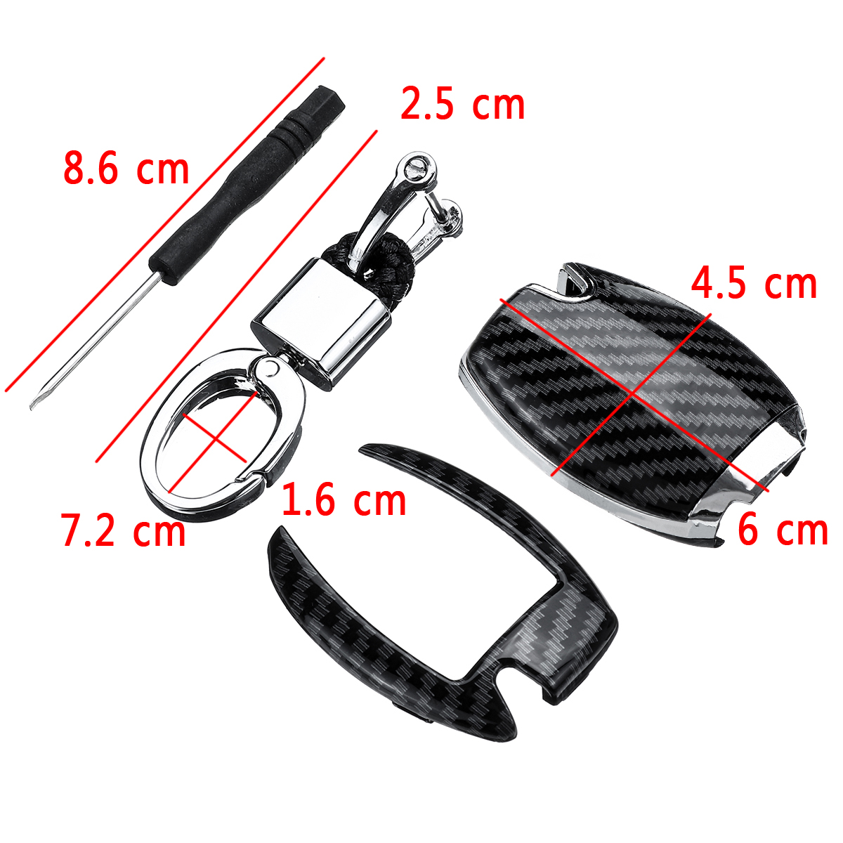 Plastic-Carbon-Fiber-Key-Cover-Case-For-Mercedes-W205-W212-X253-W166-X204-X166-1668487