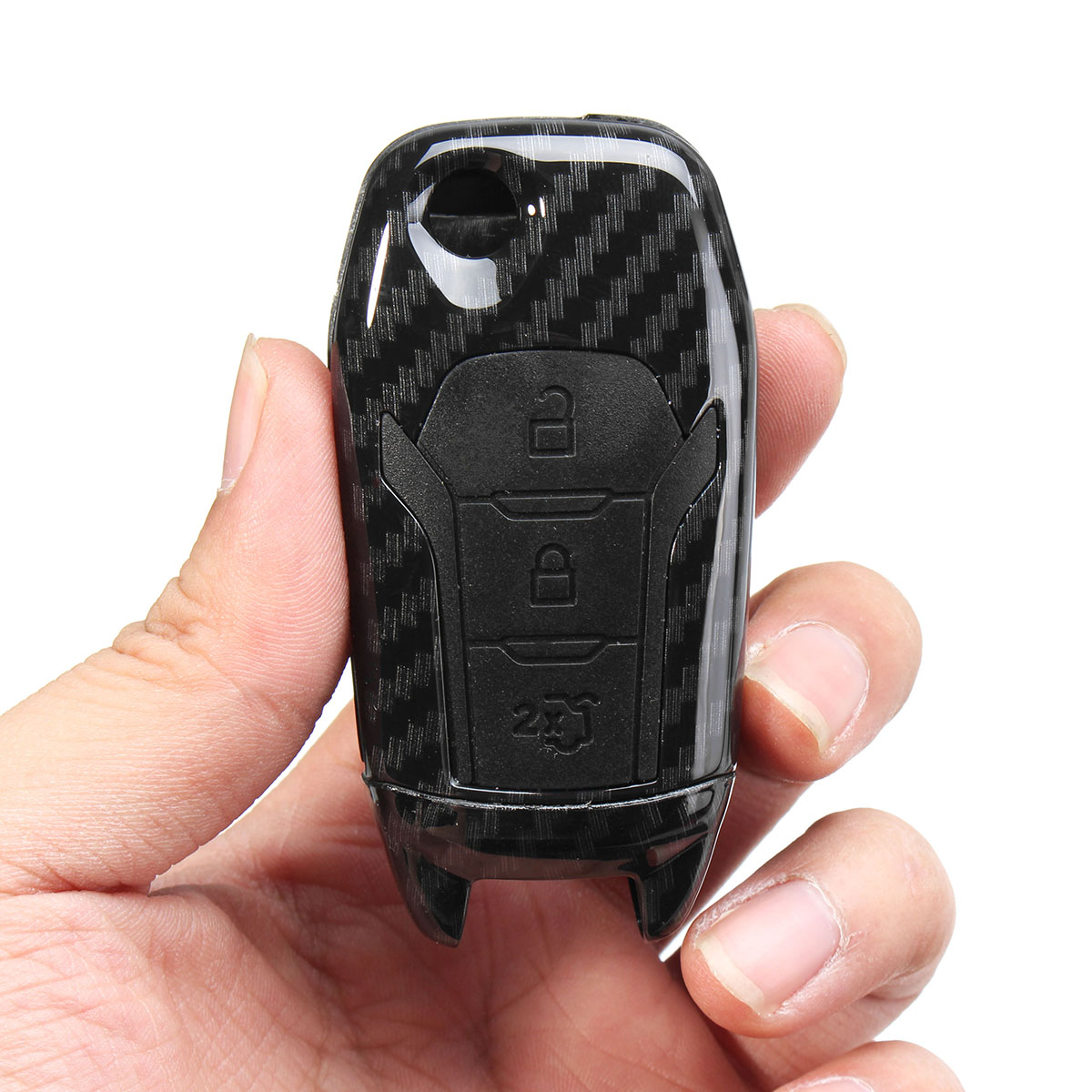 Plastic-and-Rubber-Car-Key-Case-Bag-Protector-Cover-Remote-Control-Fob-for-Ford-F-150-F-250-F-350-Ex-1418832