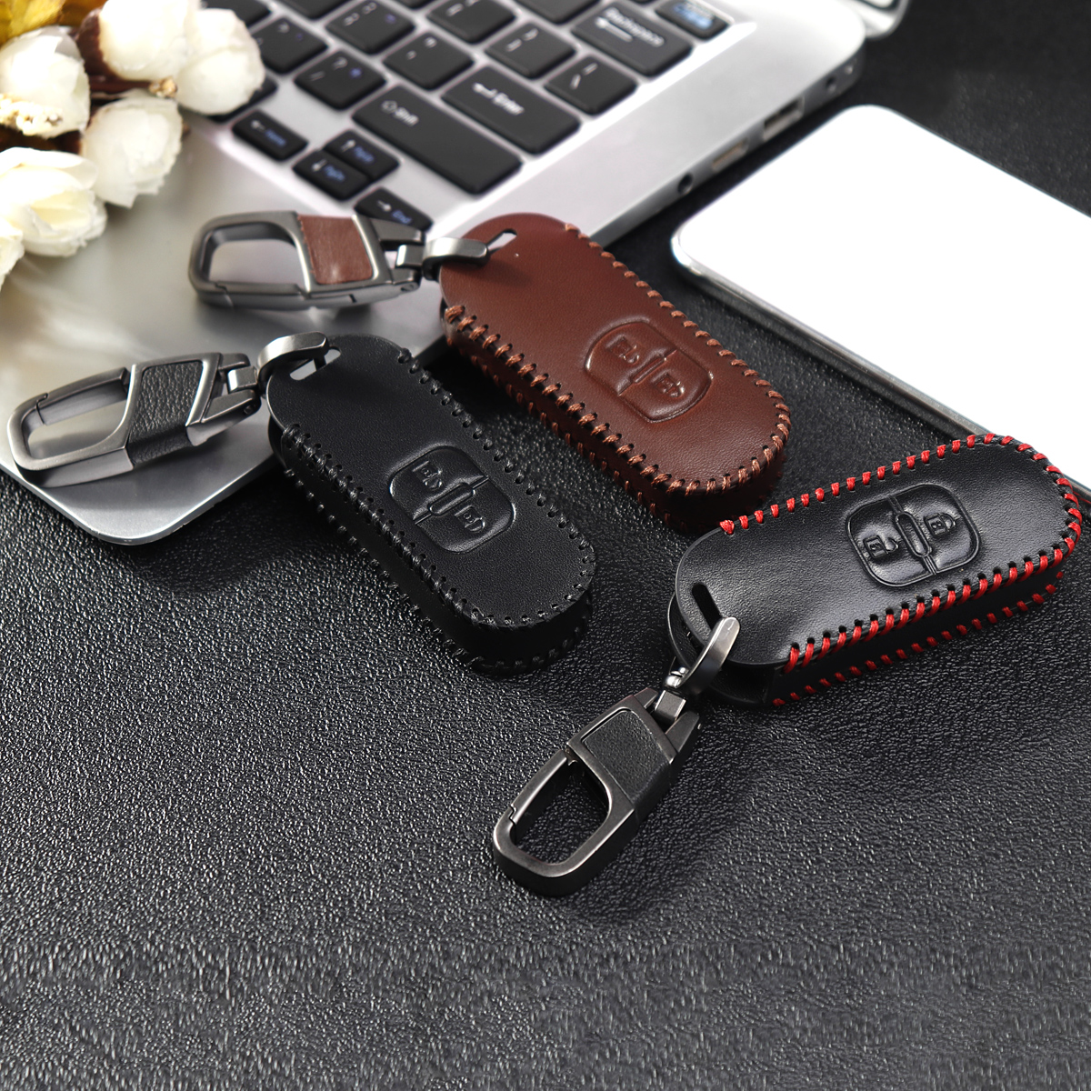 Polyurethane-Remote-Car-Key-Case-Protector-Cover-with-Keychain-For-Mazda-2-3-6-Axela-Atenza-CX-5-CX5-1543121
