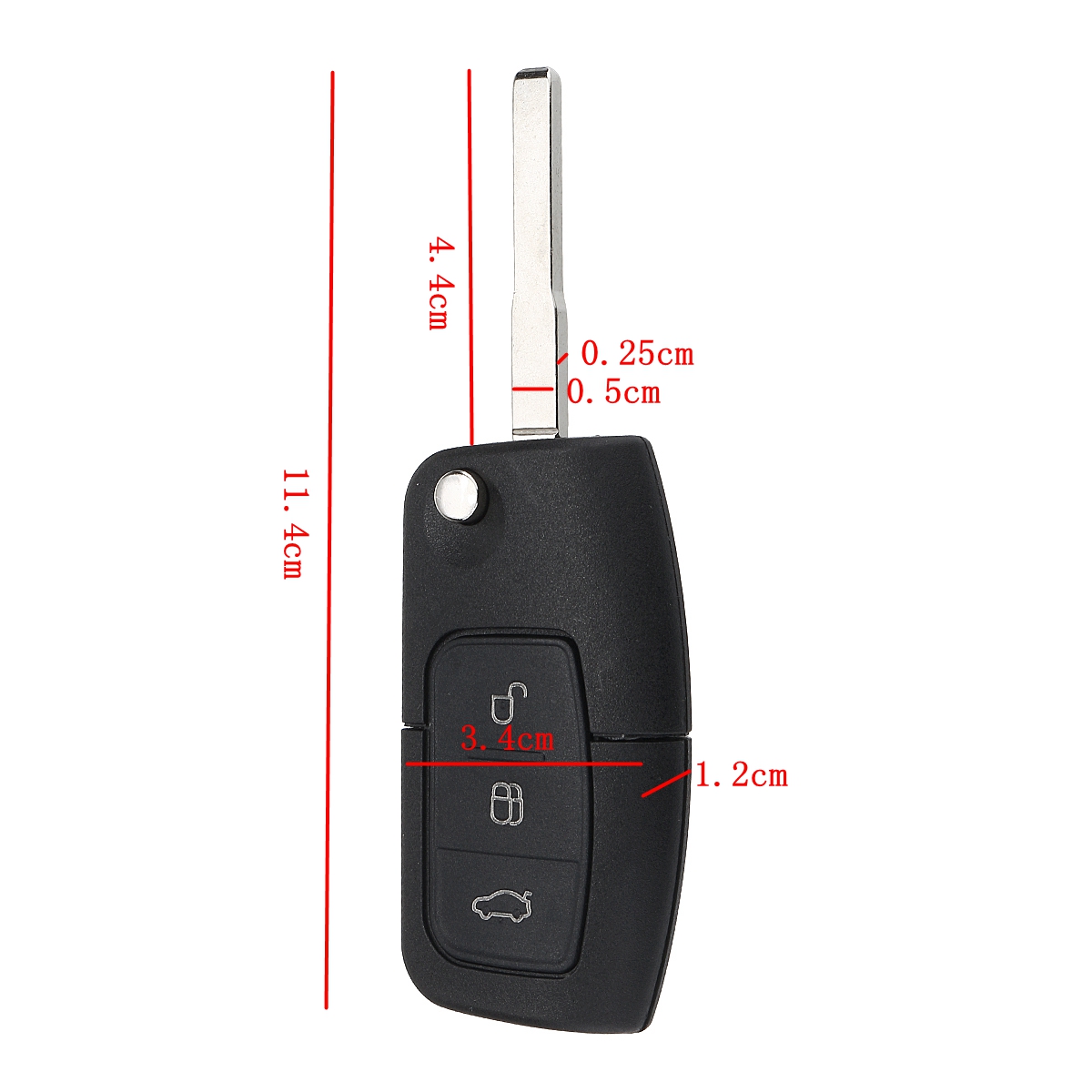 Remote-Key-Case-3-Buttons-Fob-Cover-Shell-with-Battery-for-Ford-Focus-Mondeo-C-Max-S-Max-Kuga-Galaxy-1422683