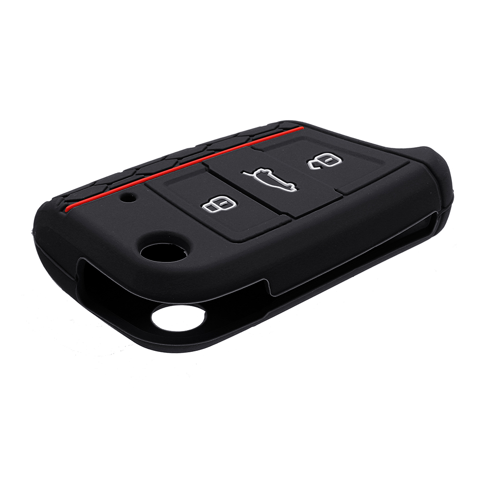 Silicone-Car-Key-CaseBag-Protector-Cover-for-Volkswagen-VW-Golf-7LamandoSkoda-Octavia-1318793