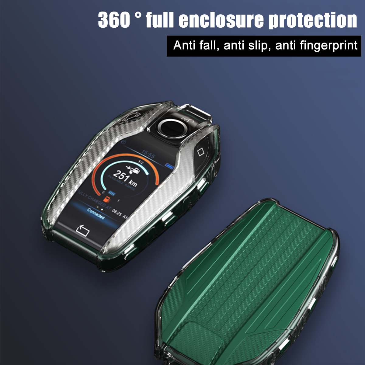 Soft-TPU-Car-LED-Display-Key-Cover-Case-Shell-For-BMW-5-7-Series-G11-G12-G30-1763478