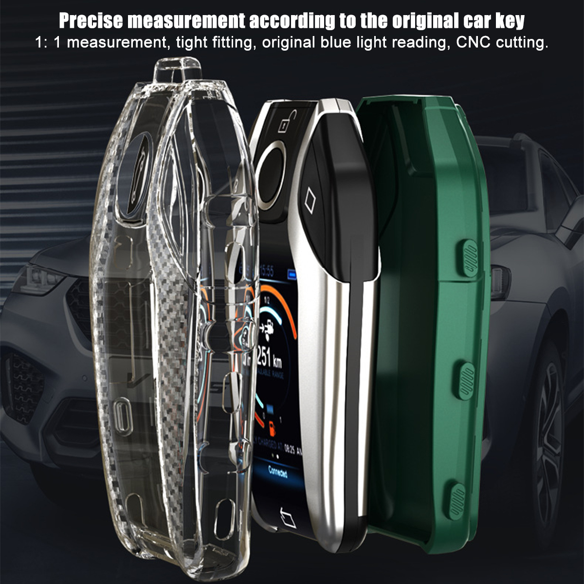 Soft-TPU-Car-LED-Display-Key-Cover-Case-Shell-For-BMW-5-7-Series-G11-G12-G30-1763478