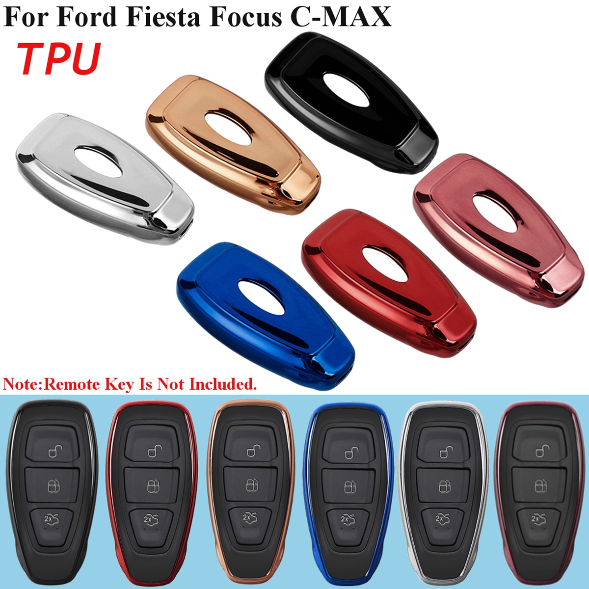 TPU-3-Button-Remote-Smart-Car-Key-Casebag-Cover-Fob-Shell-for-Ford-Fiesta-Focus-C-MAX-1359038