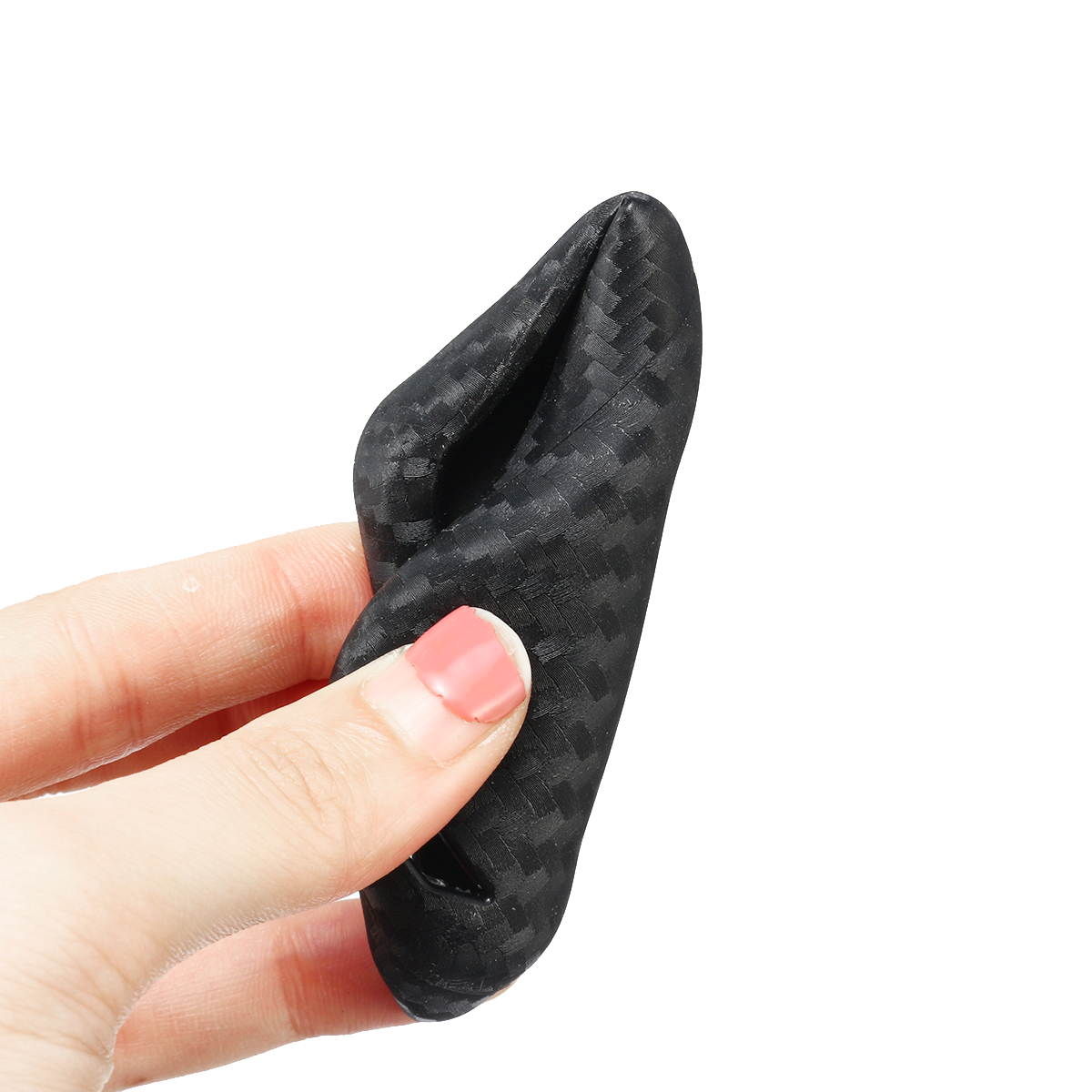 TPU-Car-Key-Case-Carbon-Fiber-Black-Cover-Keychain-For-Honda-Accord-CR-V-HR-V-Civic-1663412