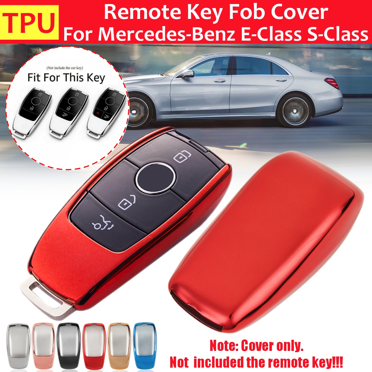TPU-Remote-Smart-Key-Cover-Fob-Case-Shell-For-Mercedes-E-Class-2017-up-S-Class-1668489