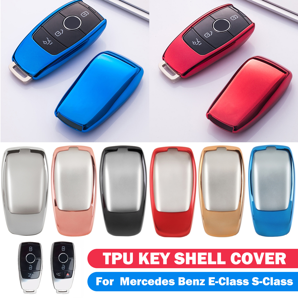 TPU-Remote-Smart-Key-Cover-Fob-Case-Shell-For-Mercedes-E-Class-2017-up-S-Class-1668489