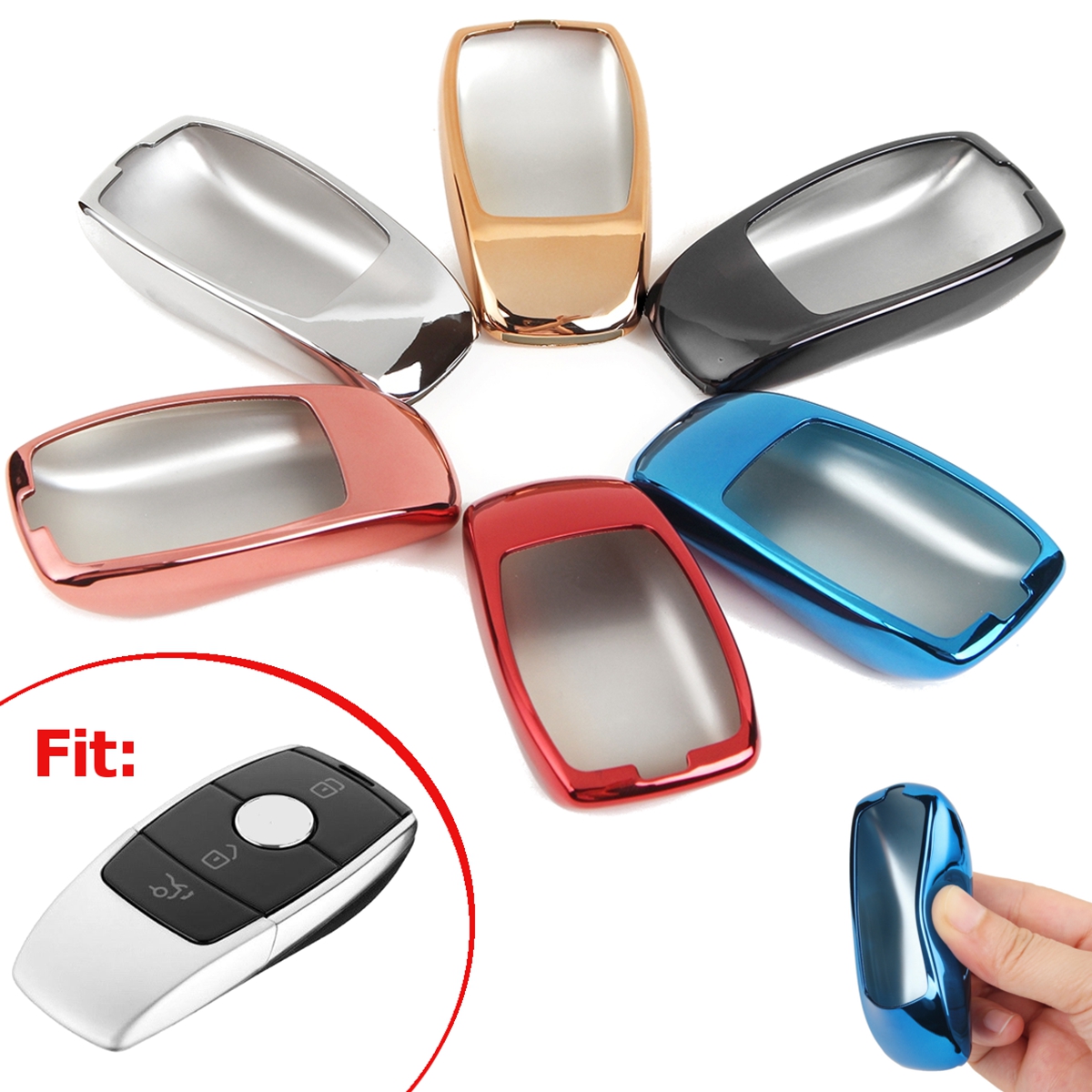 TPU-Remote-Smart-Key-Cover-Fob-Case-Shell-For-Mercedes-E-Class-2017-up-S-Class-1668489