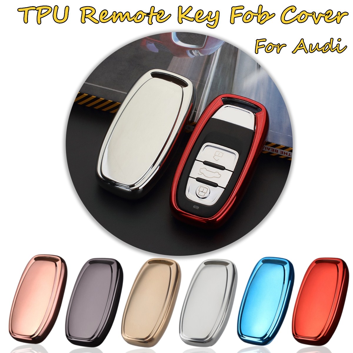 TPU-Soft-Remote-Smart-Key-Cover-Fob-Case-Shell-For-Audi-A3-A4-A5-A6-S4-S5-S8-NEW-1647867