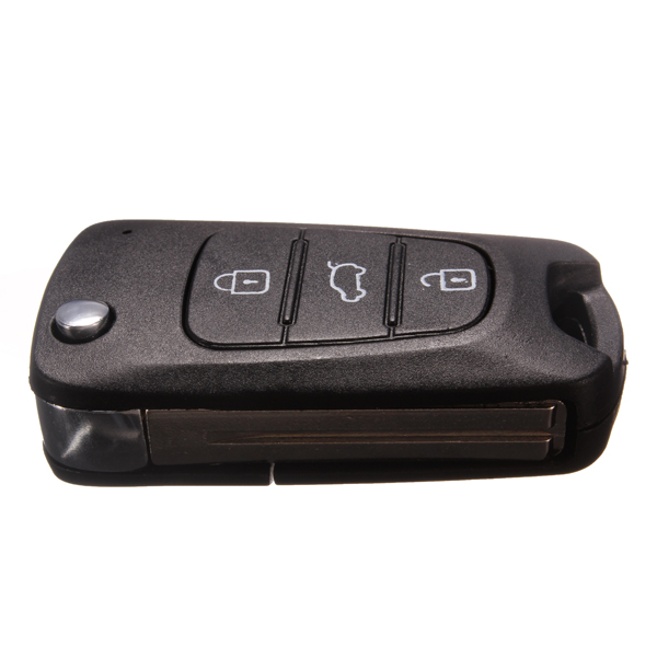 Three-Button-Flip-Key-Case-Shell-for-Hyundai-i20-i30-Black-with-Blade-927720