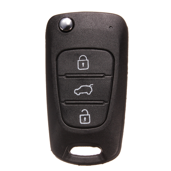 Three-Button-Flip-Key-Case-Shell-for-Hyundai-i20-i30-Black-with-Blade-927720