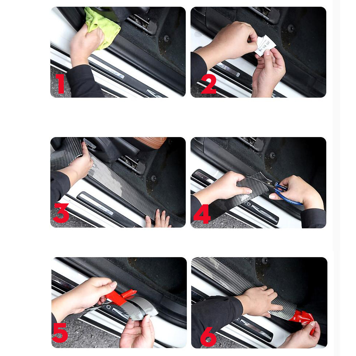 Universal-Car-Bumper-Corner-Door-Protect-Strip-Sill-Plate-Panel-100cm-x-7cm--100cm-x-10cm-1582926