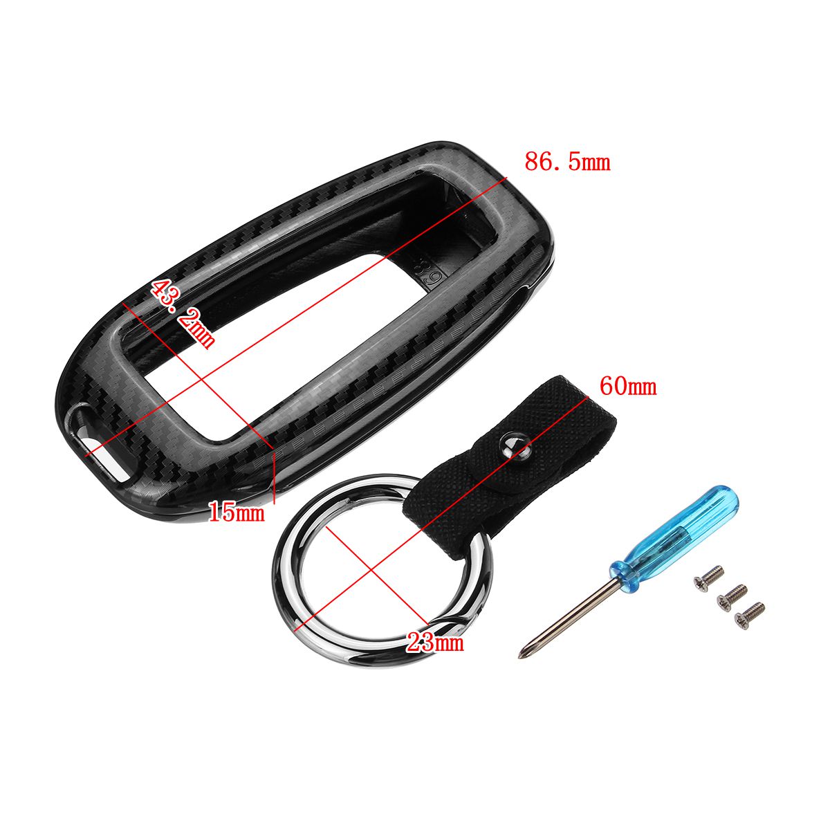 Zinc-Alloy-Car-Remote-Key-Case-Shell-Cover-for-Toyota-Camry-Prado-C-HR-IZOA-2018-1368264