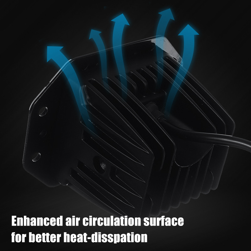 1PC-DC10-30V-160W-4-Inch-Flush-Mount-LED-Work-Lights-Spot-Beam-Flood-Reverse-Truck-1766687