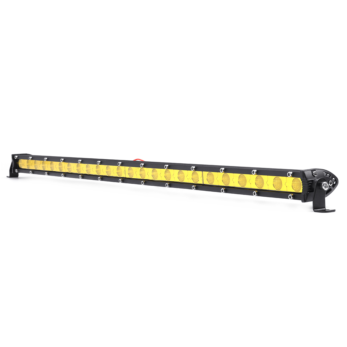 25-Inch-72W-24LED-Work-Light-Bar-7200LM-Single-Row-Spot-Flood-Yellow-Lamp-Waterproof-Car-Truck-1811906