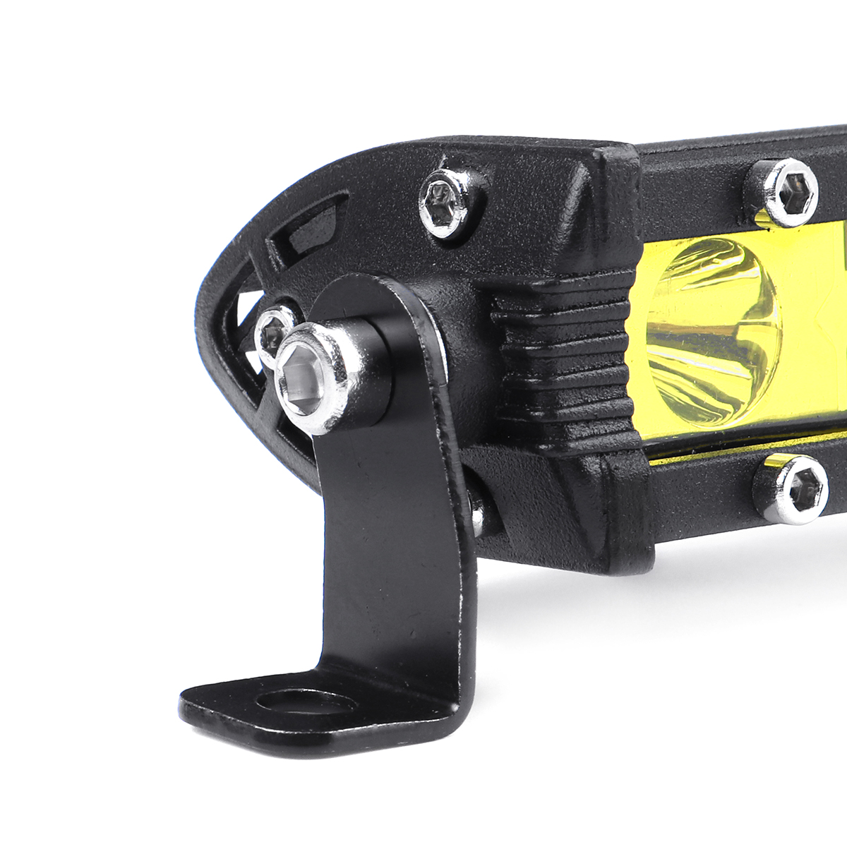 25-Inch-72W-24LED-Work-Light-Bar-7200LM-Single-Row-Spot-Flood-Yellow-Lamp-Waterproof-Car-Truck-1811906