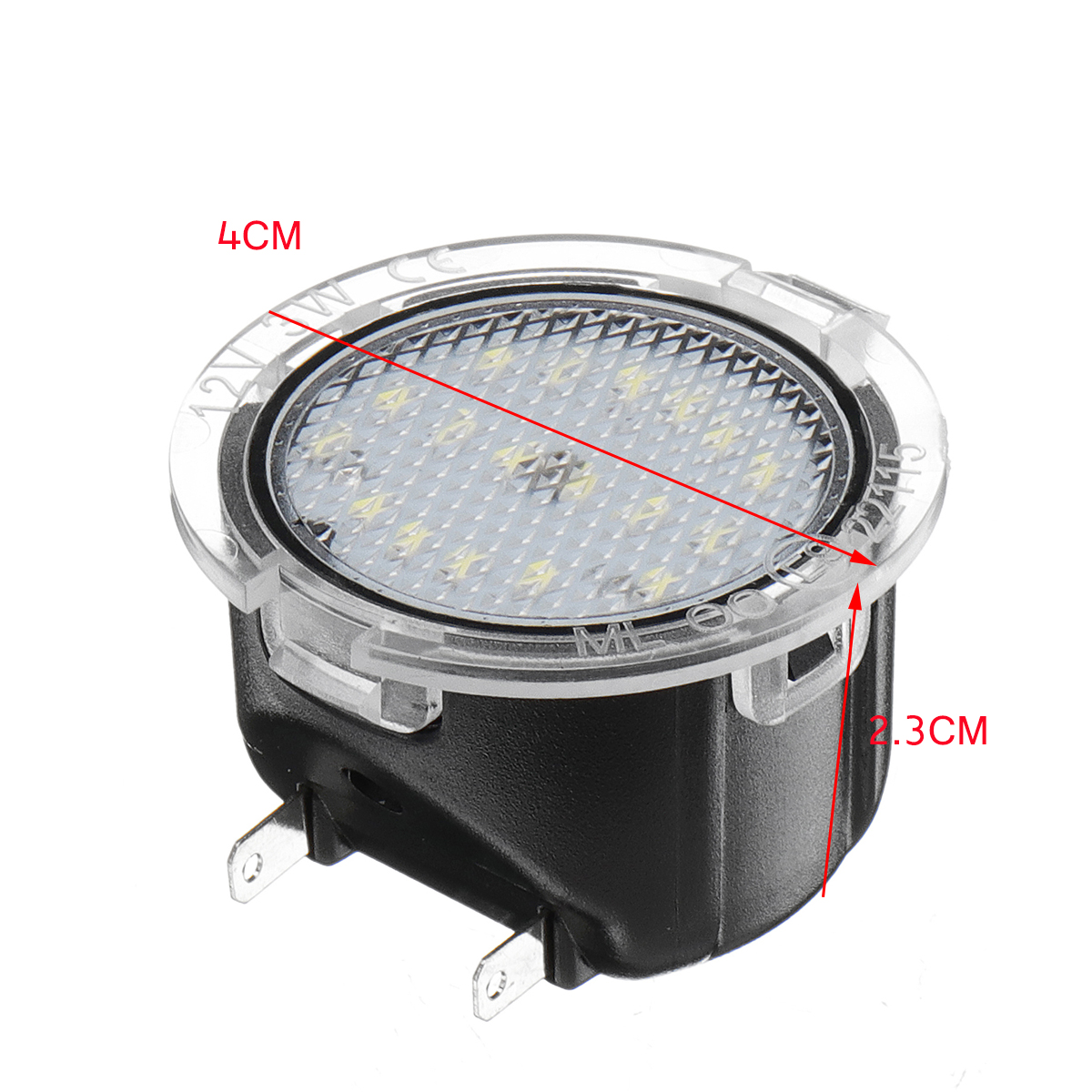 2Pcs-18-LED-Side-Mirror-Rearview-Puddle-Light-6000K-DC-12V-3W-Waterproof-for-Toyota-TundraSequoia-1592725