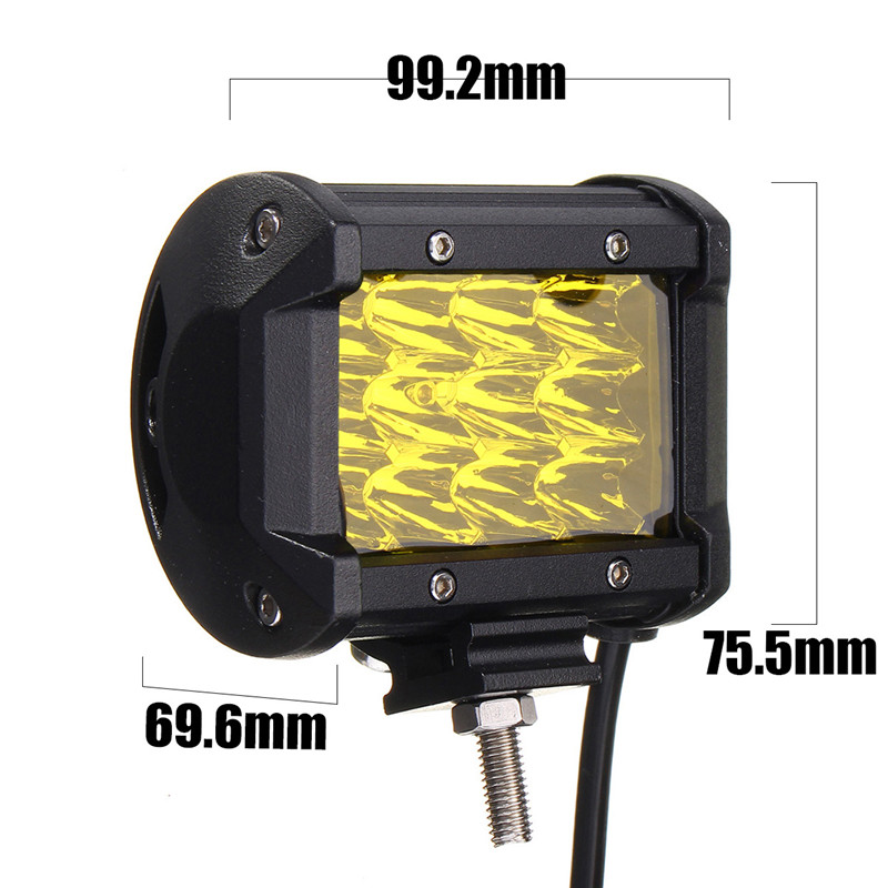4Inch-12LED-24W-Car-Truck-Off-road-LED-Work-Light-Bar-Driving-Fog-Flood-Beam-Lamp-Red-Yellow-1219242