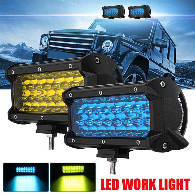 7-Inch-144W-24-LED-Work-Light-Bar-Spot-Beam-Car-Driving-Lamp-for-Off-Road-SUV-Truck-1281442