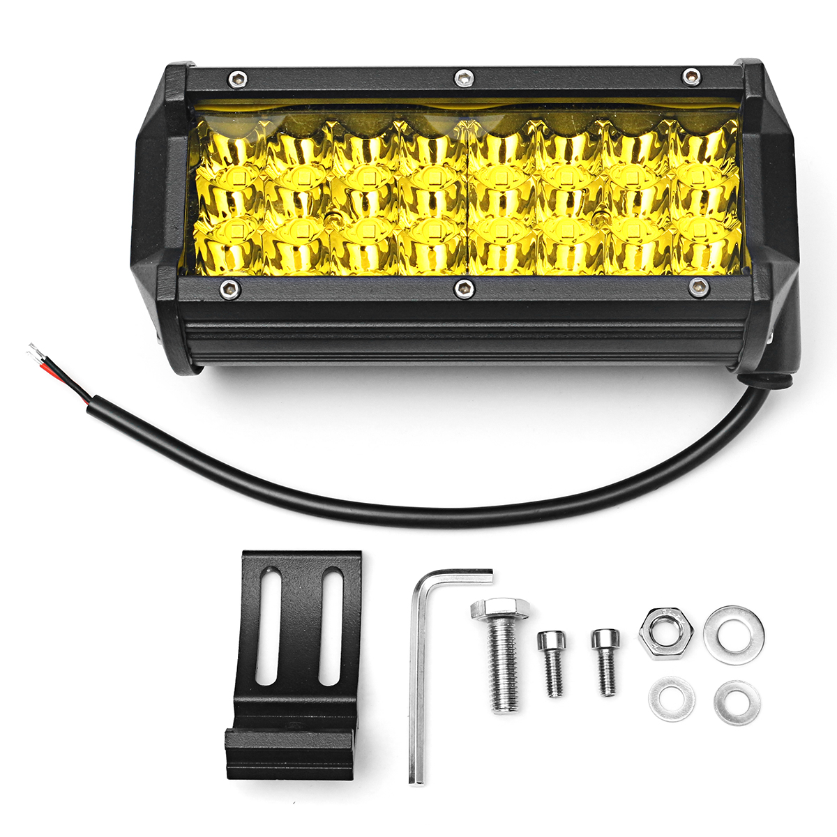 7-Inch-144W-24-LED-Work-Light-Bar-Spot-Beam-Car-Driving-Lamp-for-Off-Road-SUV-Truck-1281442