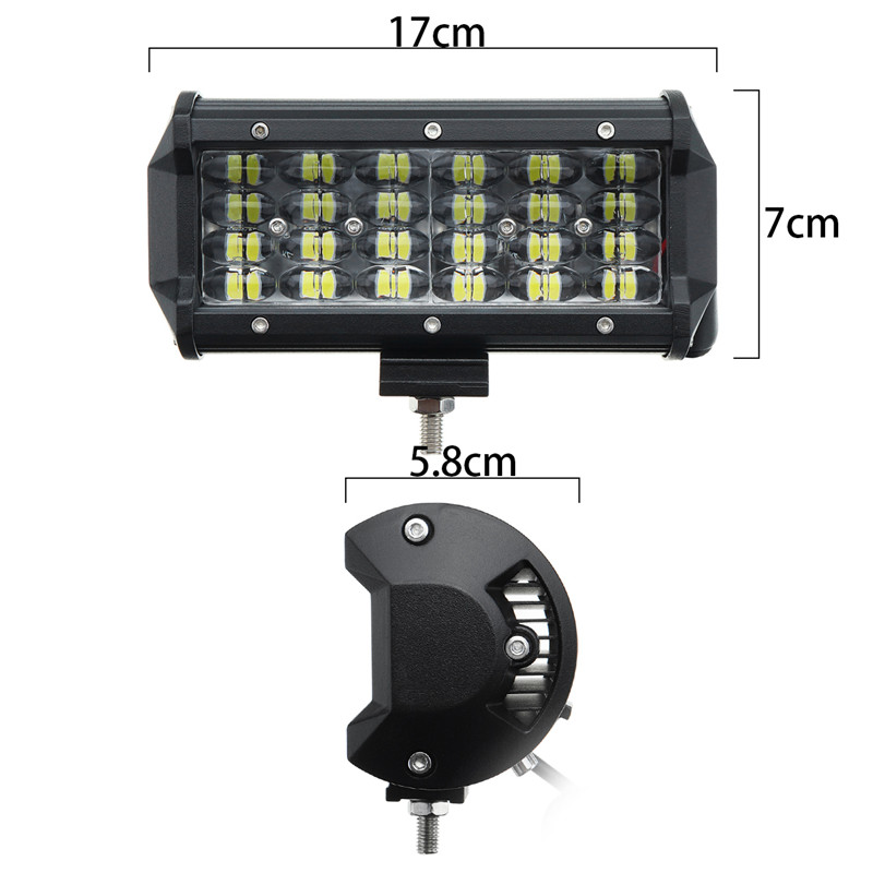 7Inch-72W-Four-Row-24LED-Work-Lights-Bar-Spot-Combo-Lamps-Bar-for-Offroad-4WD-SUV-Truck-1281441