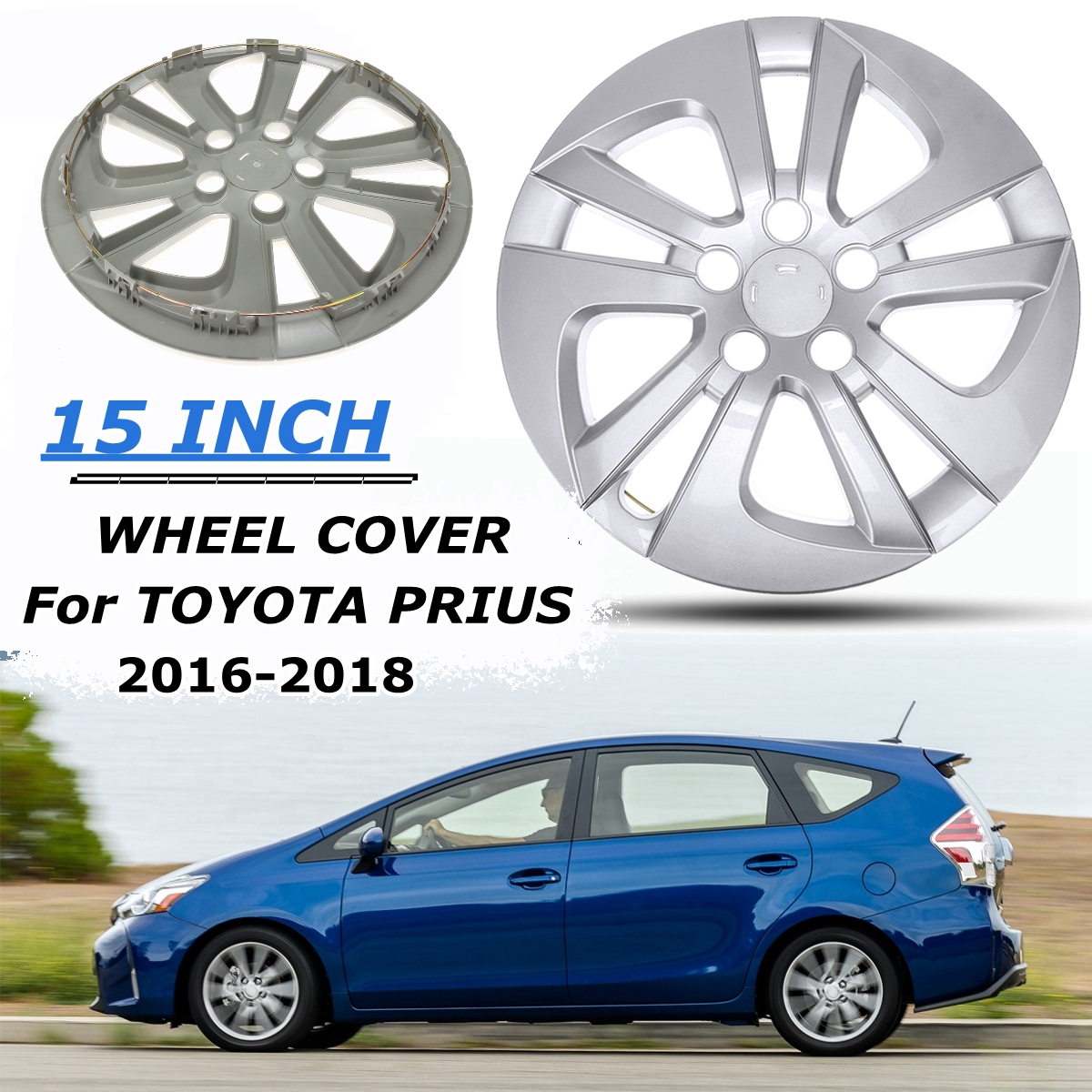 15-inch-Silver-Car-Wheel-Cover-Hubcap-For-Toyota-Prius-2016-2018-1549830