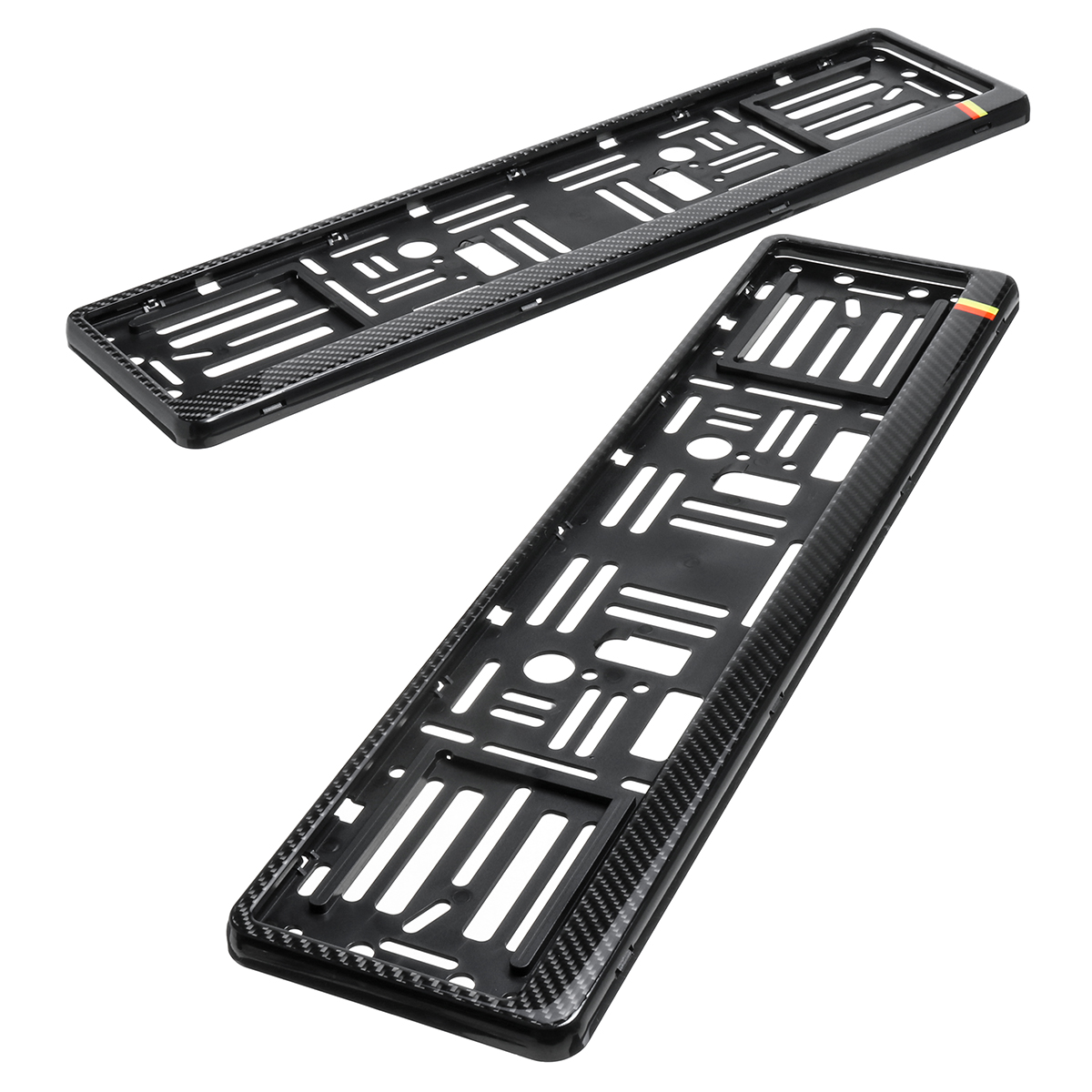2PCS-Real-Carbon-Fiber-EuroUK-Car-Licence-Number-Plate-Surround-Holder-Frame-1783871