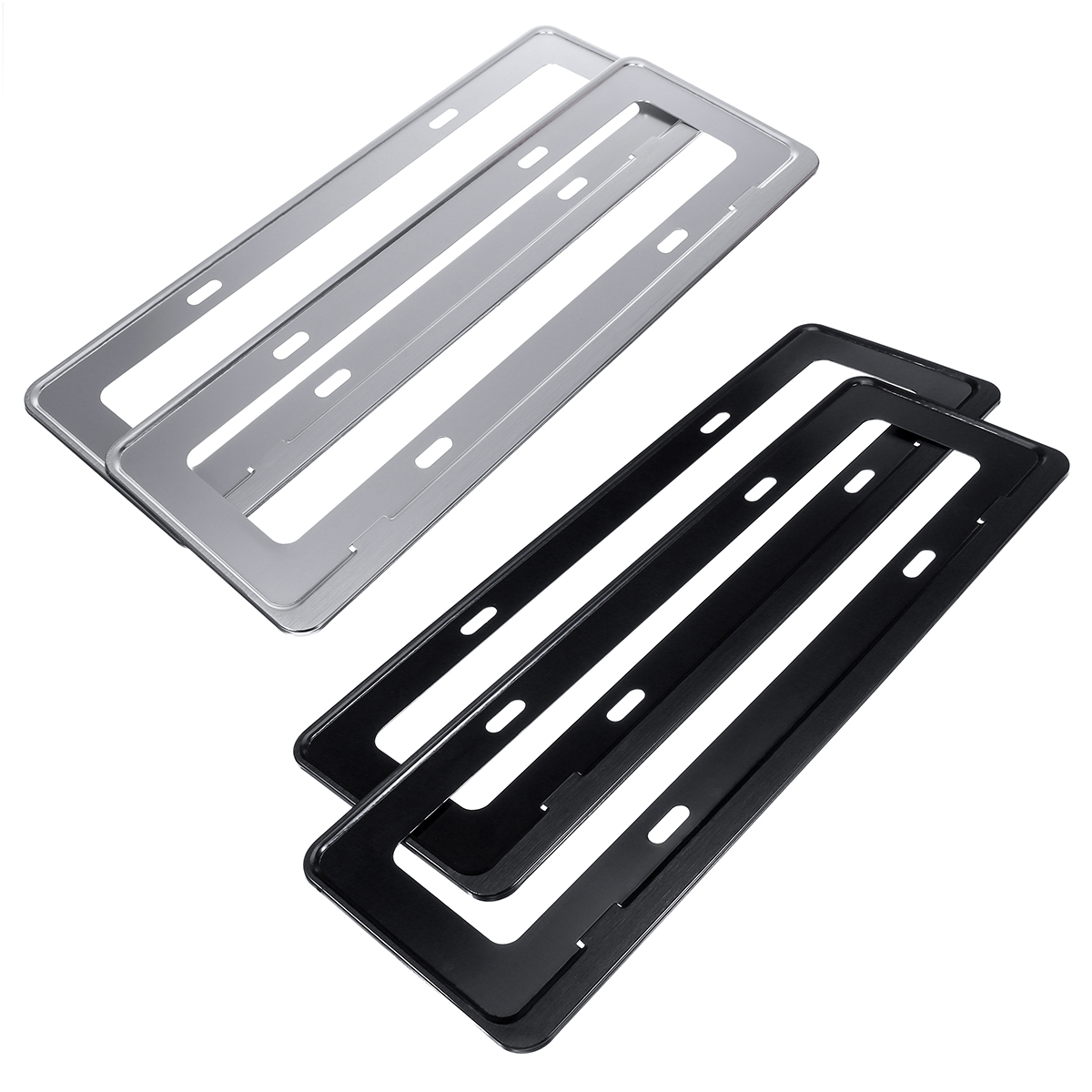 Aluminum-Alloy-Metal-License-Plate-Frame-Shield-Professional-For-Tesla-3SX-1812915