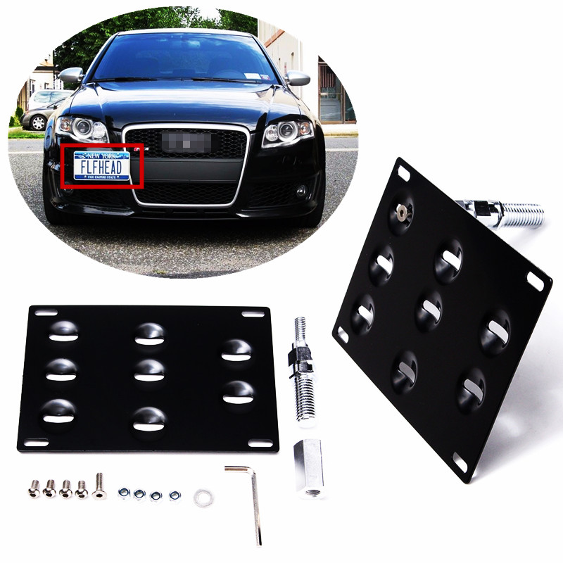 Car-Bumper-Tow-Hook-License-Plate-Frame-Mount-Bracket-Holder-For-2014-up-Mazda3-Mazda6-CX5-1581056