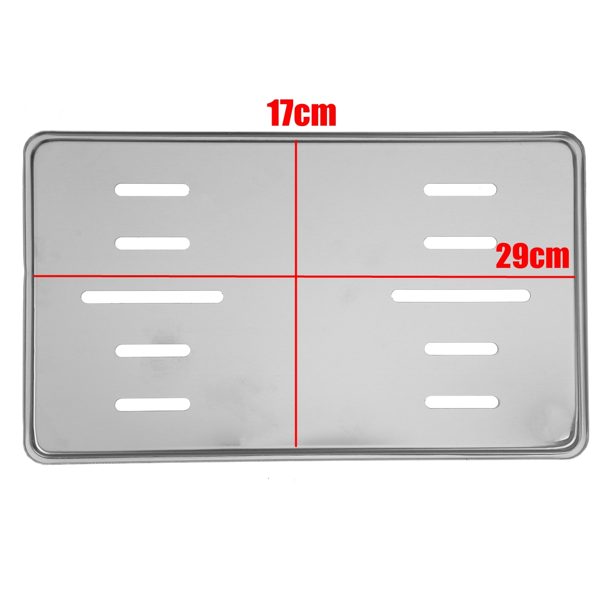 License-Number-Plate-Frame-Stainless-For-Russian-CarMotorcycle-1826924