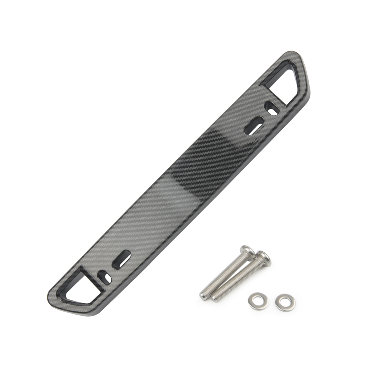 Multicolor-Carbon-Look-Style-Bumper-Front-License-Plate-Holder-Relocate-Bracket-1812917