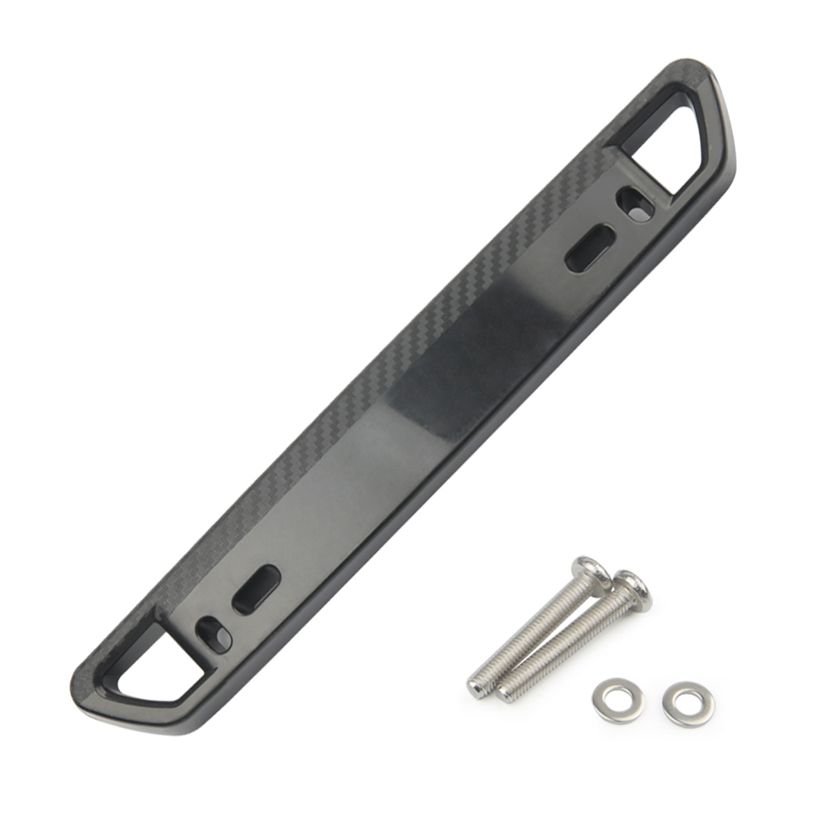 Multicolor-Carbon-Look-Style-Bumper-Front-License-Plate-Holder-Relocate-Bracket-1812917