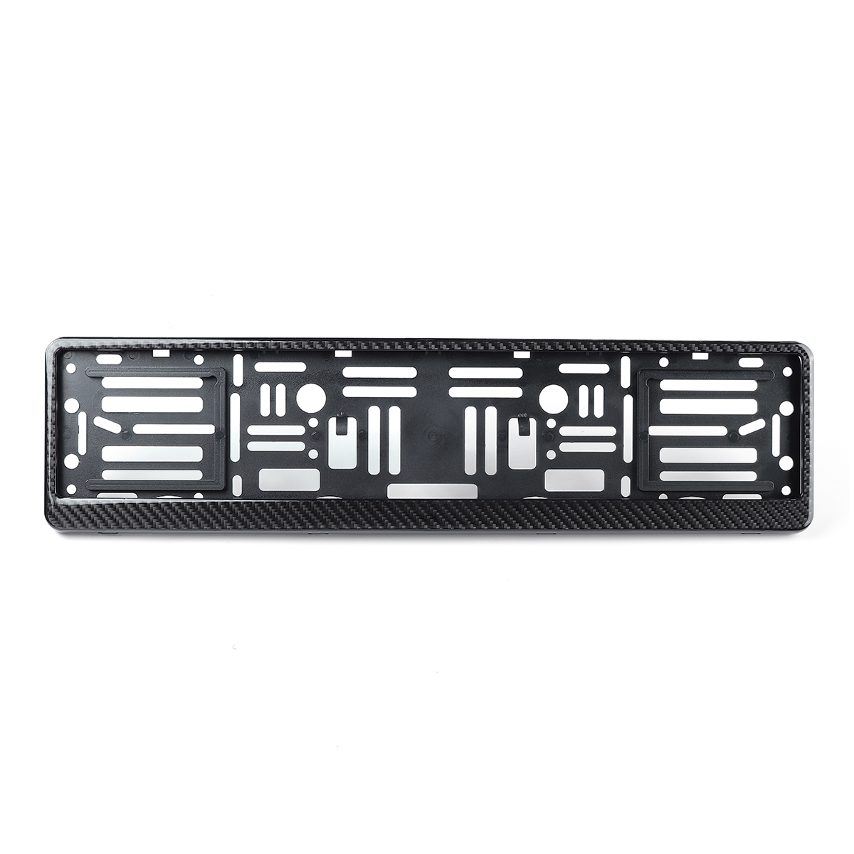 Real-Carbon-Fibre-Euro-License-Number-Plate-Surround-Holder-Frame-German-1783865